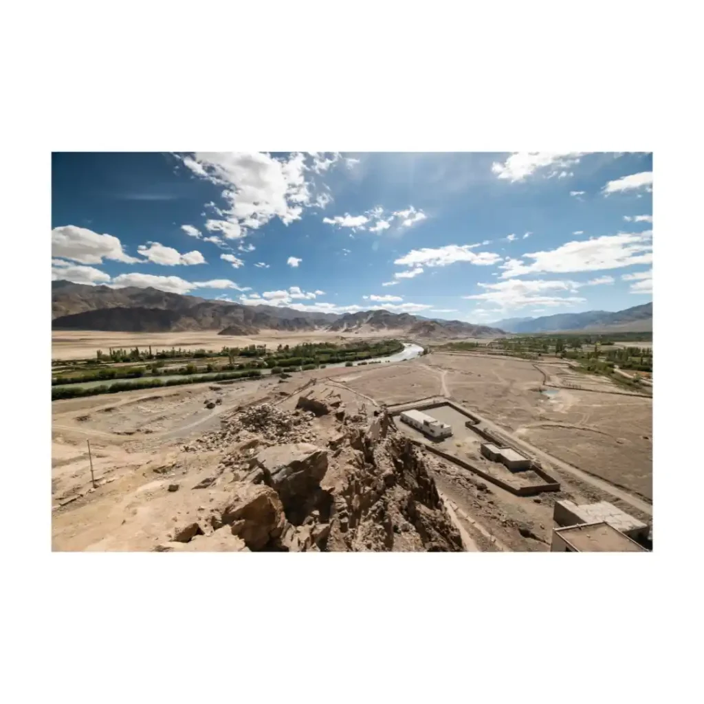 Mountain landscape in Ladakh, India, photographed by Will Meyrick