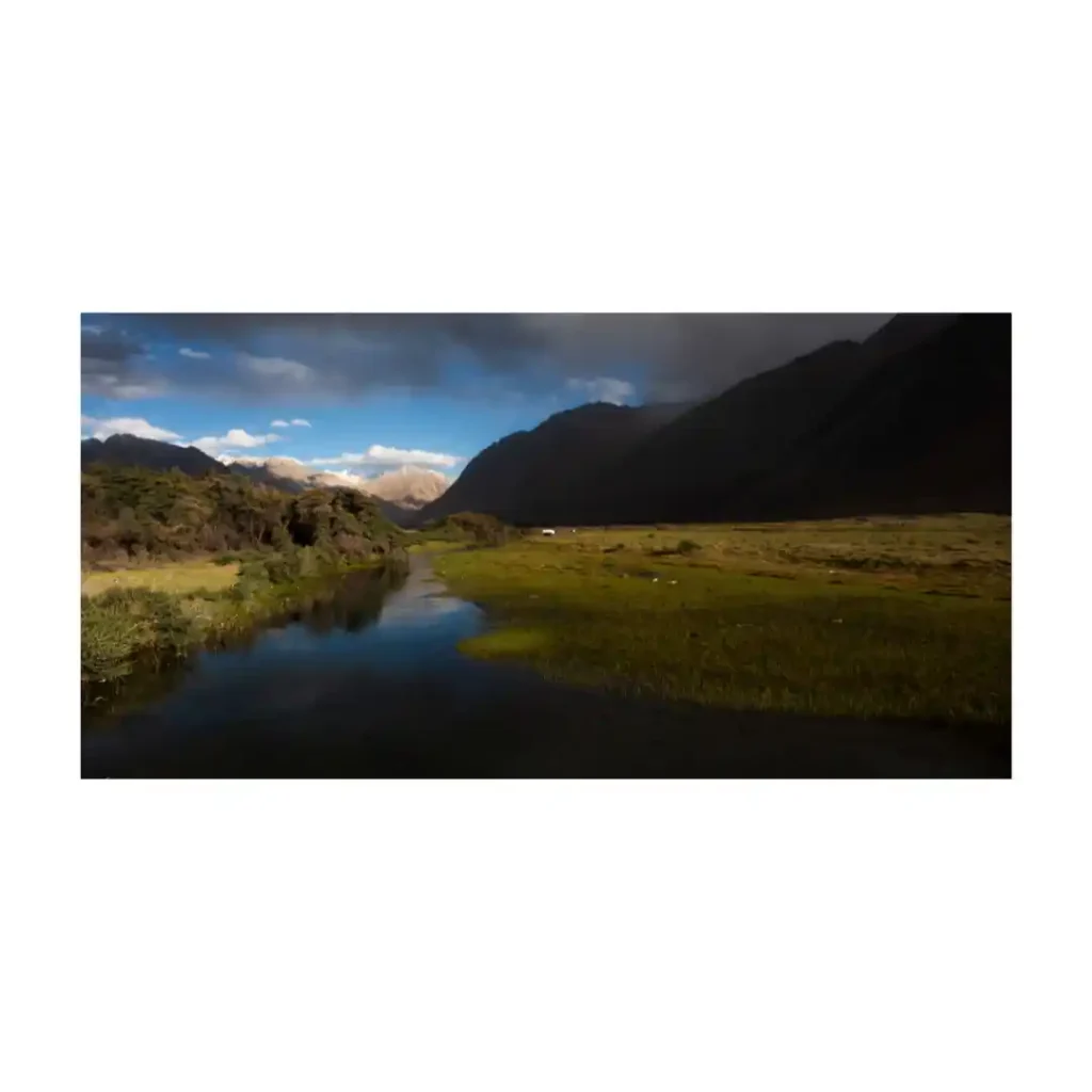 Mountain landscape in Ladakh, India, photographed by Will Meyrick
