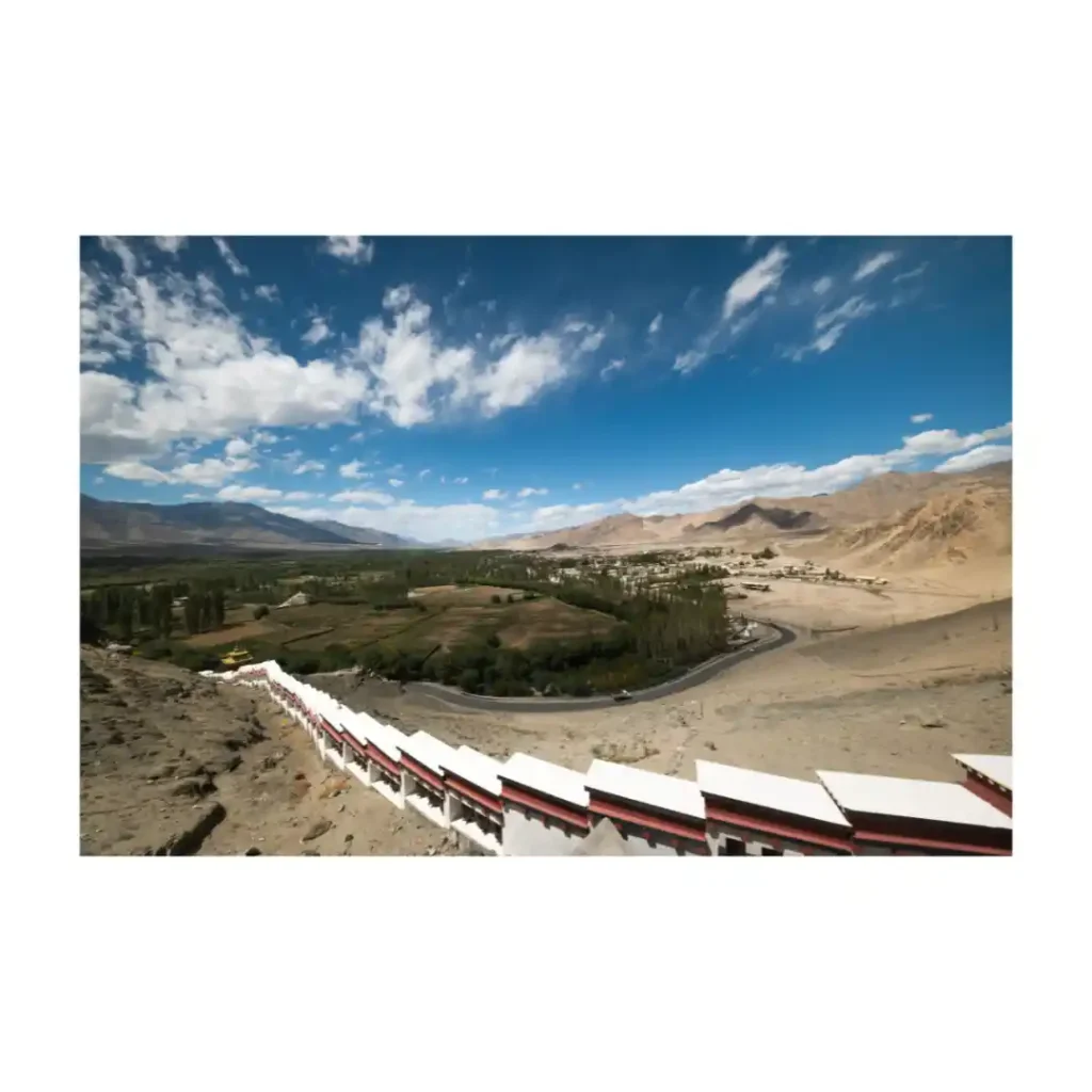 Mountain landscape in Ladakh, India, photographed by Will Meyrick