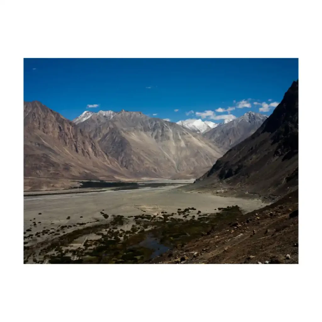 Mountain landscape in Ladakh, India, photographed by Will Meyrick