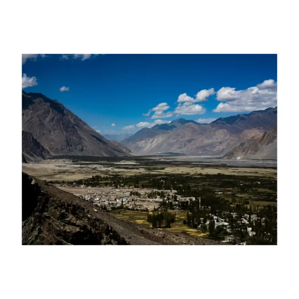 Mountain landscape in Ladakh, India, photographed by Will Meyrick