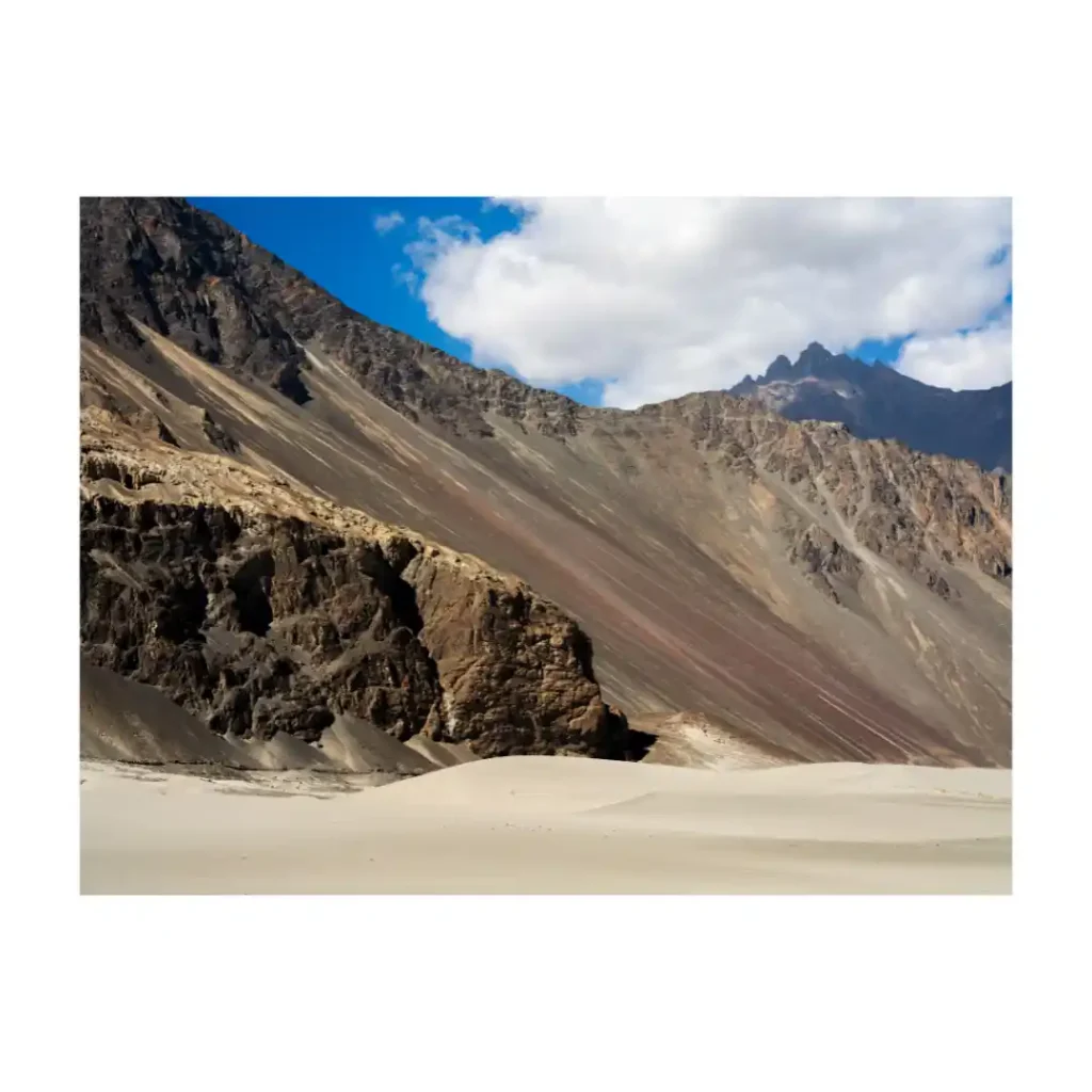 Mountain landscape in Ladakh, India, photographed by Will Meyrick