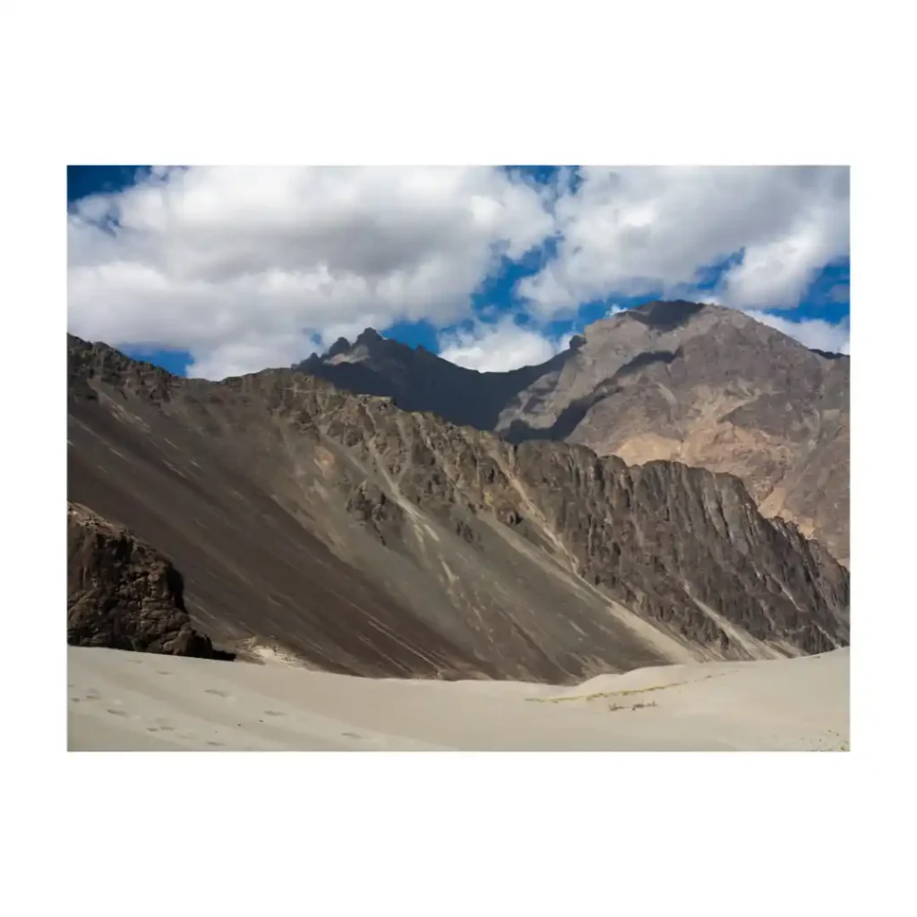 Mountain landscape in Ladakh, India, photographed by Will Meyrick