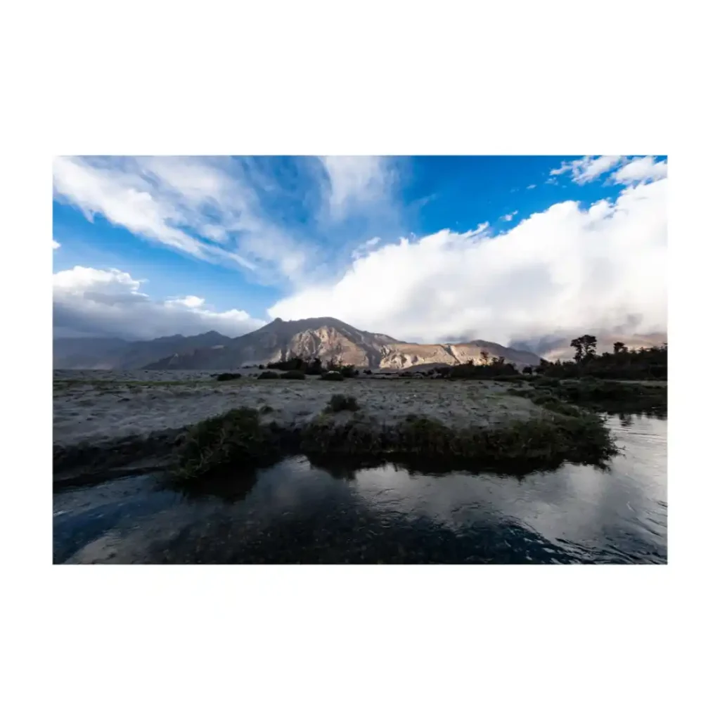 Mountain landscape in Ladakh, India, photographed by Will Meyrick