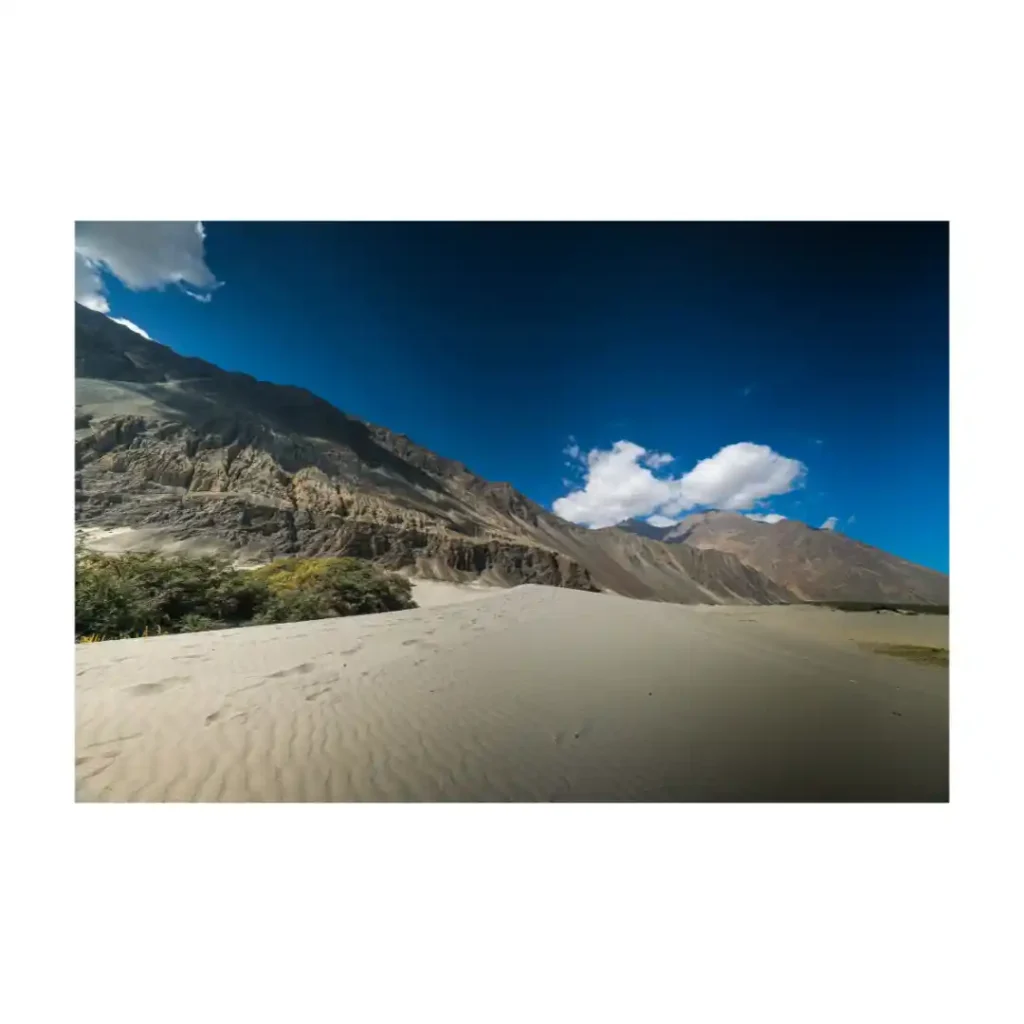 Mountain landscape in Ladakh, India, photographed by Will Meyrick