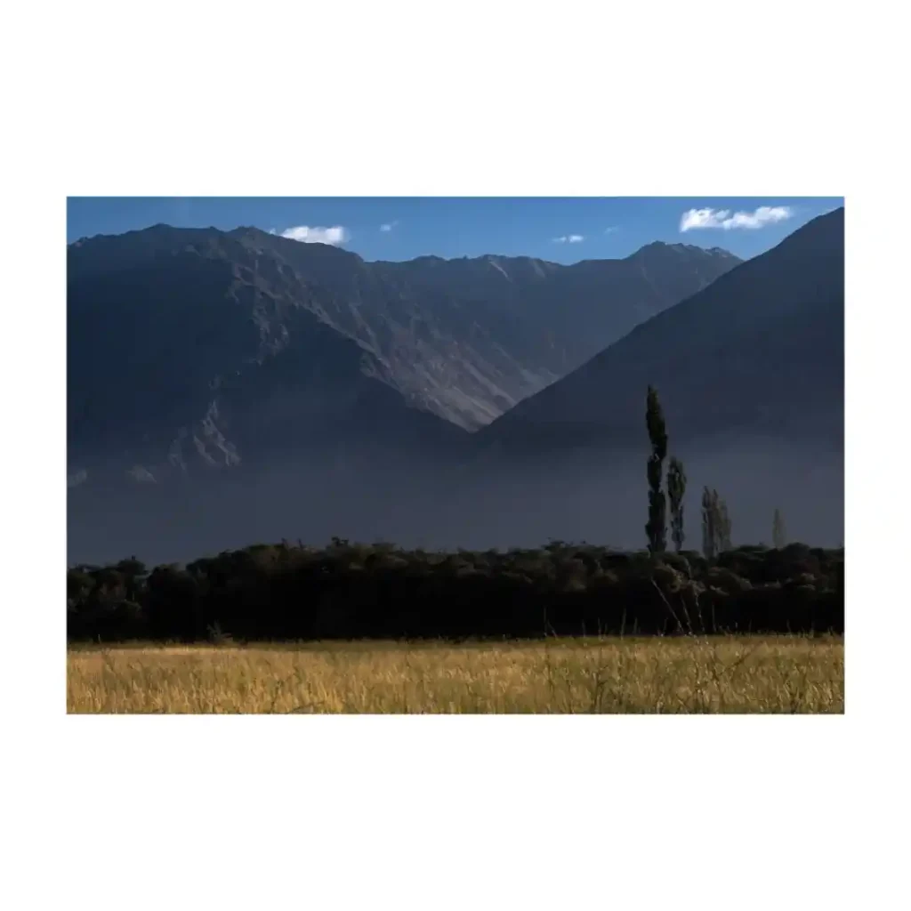 Mountain landscape in Ladakh, India, photographed by Will Meyrick