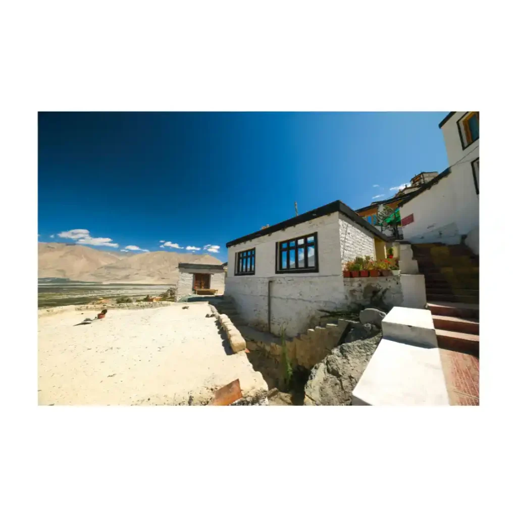 Monastery in Ladakh, India, photographed by Will Meyrick