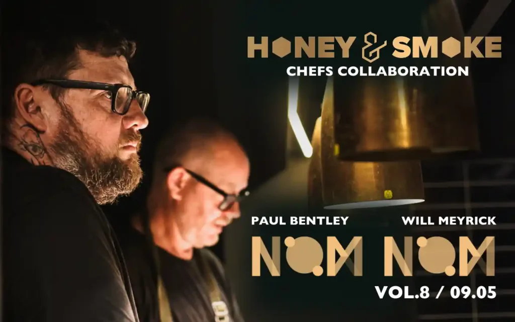 Original artwork for NOM NOM Vol.8: Paul Bentley (Casa Perth) at Honey & Smoke