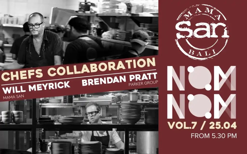 Original artwork for NOM NOM Vol.7: Brendan Pratt (Parker Group) at Mama San