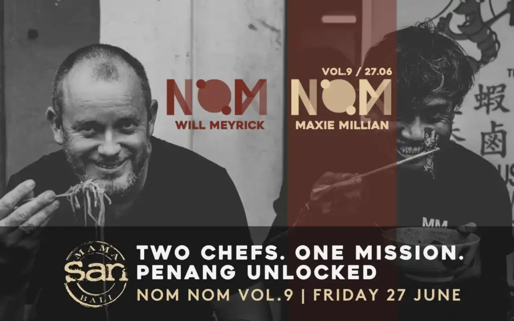 Original artwork for NOM NOM Vol.9: Maxie Millian at Mama San