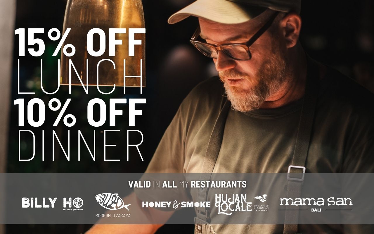 VIP card discount at Will Meyrick's restaurants